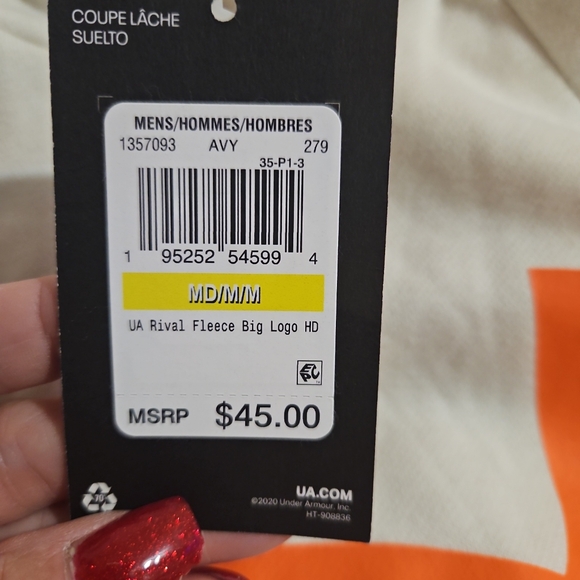 NWT Mens under armour Sweatshirt - Picture 3 of 3